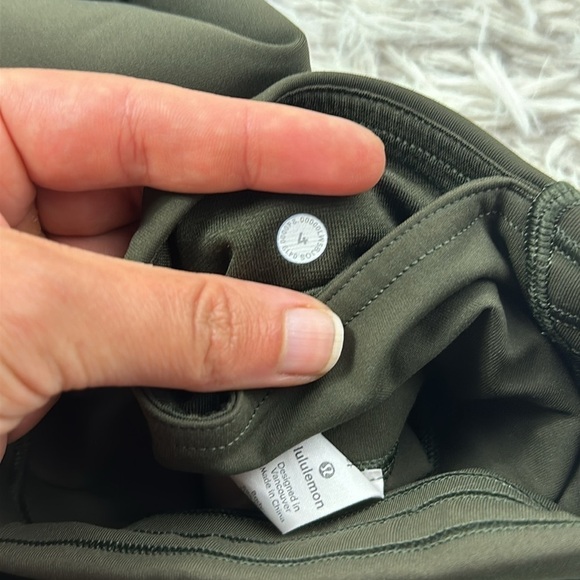 Lululemon Train Times 7/8 Pant *25" Dark Olive - Picture 4 of 5